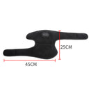 Electric Shoulder Brace Heated Knee Massager Vibration Massage Black Support Strap with Adjustable - V.I.P Digital Presence