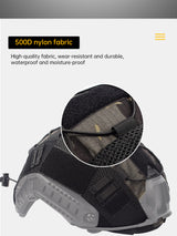Tactical Multicam Helmet Cover for for Ops-Core FAST PJ Helmet Paintball Wargame Gear CS FAST Helmet Cover - V.I.P Digital Presence