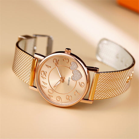 The Latest Top Watch Fashion Women Mesh Belt Watch Wild Lady Creative Gift relojes para mujer Drop Shopping - V.I.P Digital Presence