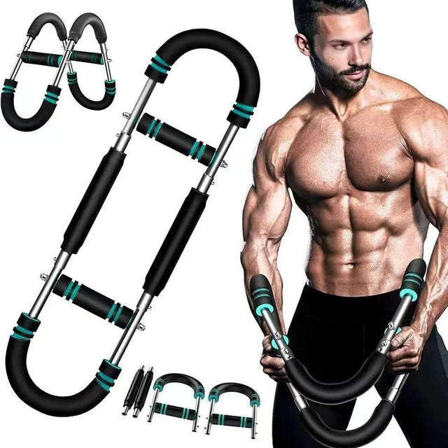 Multi functional adjustable arm strength device U-shaped chest muscle training and fitness equipment - V.I.P Digital Presence