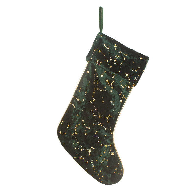 Christmas Gift Candy Bag Pendant Star Christmas Socks Christmas Socks Decoration - V.I.P Digital Presence
