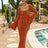 Openwork Square Neck Flare Sleeve Cover-Up Dress - V.I.P Digital Presence