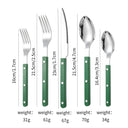 French Rivet ABS Handle Hotel Western Tableware Steak Knife Butter Knife Set - V.I.P Digital Presence