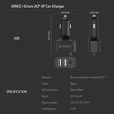 ORICO UCP-5P Portable 52W Car Charger with Expander Quick Charge 3.0 Car Charger 5 Porst for Your needs MPV Car - V.I.P Digital Presence