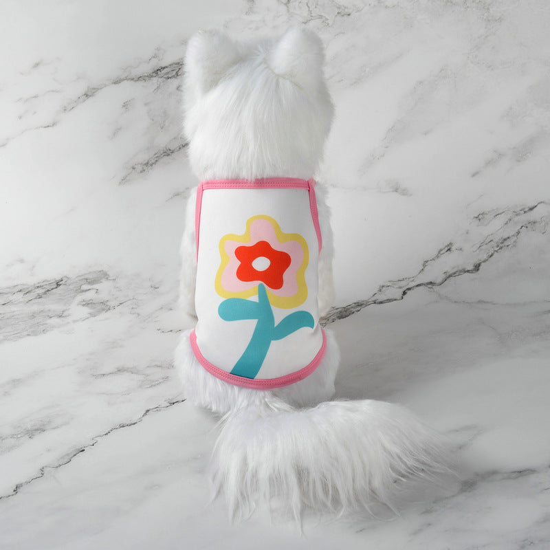 Pet supplies pet clothes cute fruit camisoles tank tops breathable pet sunscreen mosquito and insect repellent products - V.I.P Digital Presence