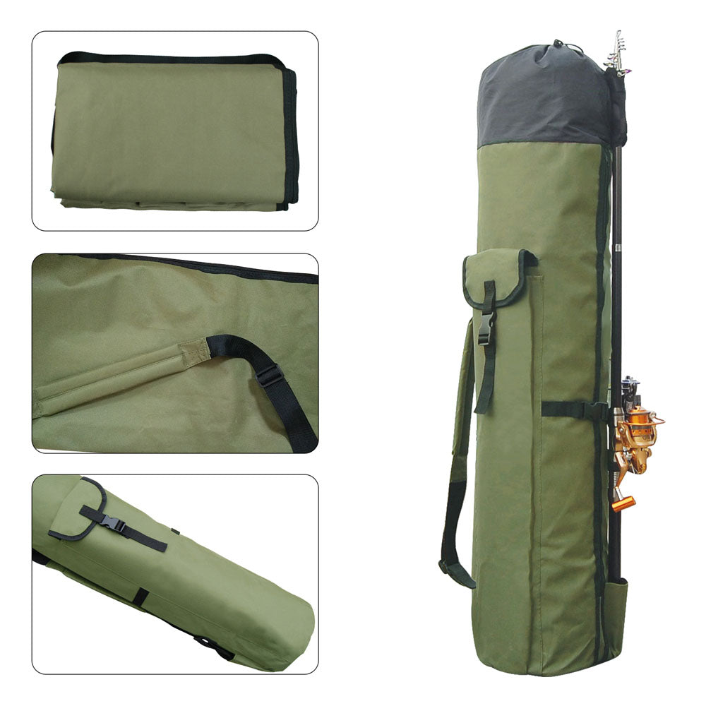 Fishing Portable Multifunction Nylon Fishing Bags Fishing Rod Bag Case Fishing Tackle Tools Storage Bag - V.I.P Digital Presence