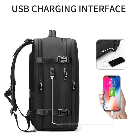 Fashionable backpack with large capacity and multifunctional computer bag - V.I.P Digital Presence
