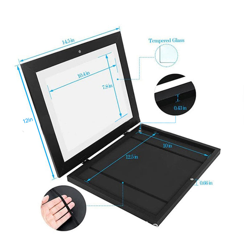 Children Art Frames Magnetic Front Open Changeable Kids Frametory for Photo Drawing Paintings Pictures Display - V.I.P Digital Presence