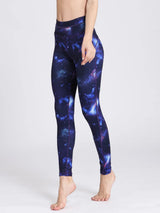 Printed Active High Waist Leggings - V.I.P Digital Presence