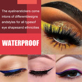 New Glitter Self-Adhesive Eyeliner Eyeshadow Sticker Double Eyelid False Eyelashes Waterproof Party Eye Makeup Sticker - V.I.P Digital Presence