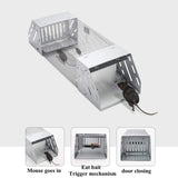 Humane Rat Trap, Chipmunk Rodent Trap That Work for Indoor and Outdoor Small Animal - Mouse Voles Hamsters Live Cage - V.I.P Digital Presence