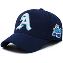 Fashion Gothic Letter A Side Whale Embroidery Baseball Caps Spring and Autumn Outdoor Adjustable Casual Hats Sunscreen Hat - V.I.P Digital Presence