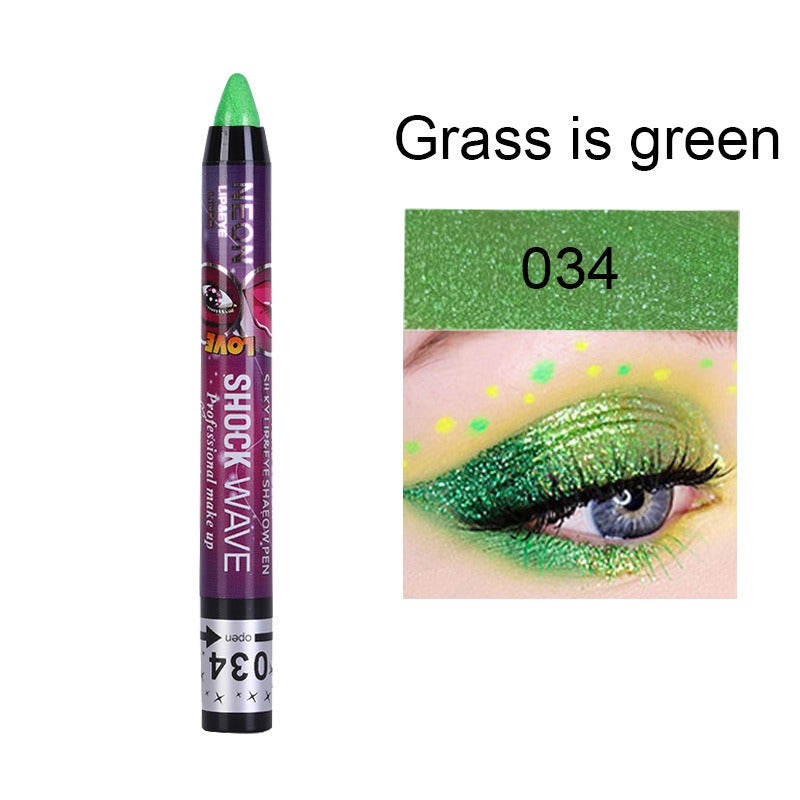 KISS SUSY 36 color eye shadow pencil stick lip pencil 2 in 1 is not easy to smudge - V.I.P Digital Presence