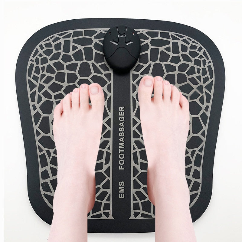 Electric EMS Foot Massager Pad Feet Muscle Stimulator Foot Massage Mat Improve Blood Circulation Relieve Ache Pain Health Care - V.I.P Digital Presence