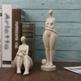 Modern Abstract Characters Portraits Fat Women Home Decors Ornaments Resin Crafts - V.I.P Digital Presence