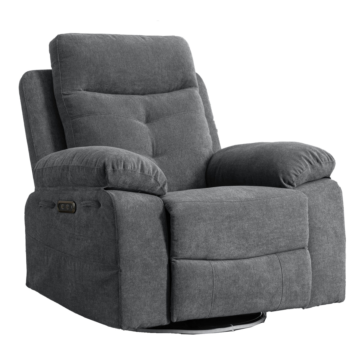 270 degree rotating electric lounge chair with Bluetooth speaker, LED light, telescopic foot pedal adjustable backrest DG - V.I.P Digital Presence