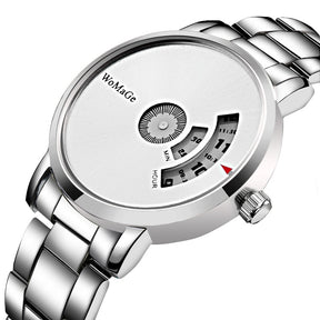 WoMaGe Fashion Watch Men Watches Stainless Steel Creative Men's Watches Male Wristwatch Luxury Mens Clock reloj mujer bayan saat - V.I.P Digital Presence