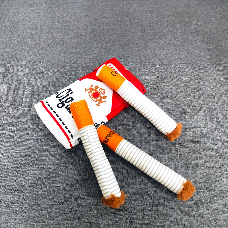 Ciga-rette-like Dog Toy, a Pet Self-entertainment Plush Toy that is Chew-resistant and Helps with Teething - V.I.P Digital Presence