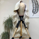 Synthetic Lace Front Wig Long Wavy Cosplay Wigs Heat Resistant Fiber Glueless Daily Wigs For Women - V.I.P Digital Presence