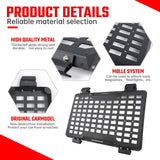 Rear Window Molle Panel System for 2018-2024 Jeep Wrangler JL 4Doors - Modular Storage and Protective Decoration - V.I.P Digital Presence