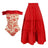 European and American printed one-piece swimsuit women's vacation beach - V.I.P Digital Presence