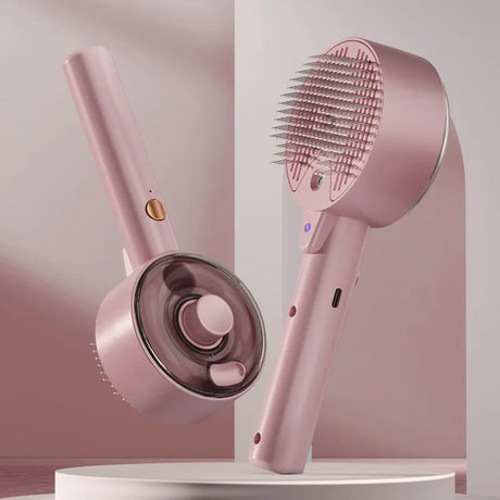 Pet Spray Massage Comb for Cats and Dogs with Electric Spray Water Steam Brush Kitten Pet Bath Brush Massage Pet Hair Remover - V.I.P Digital Presence