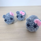 Chenille singing sad hamster keychain pendant Hamster emotional comfort doll - V.I.P Digital Presence