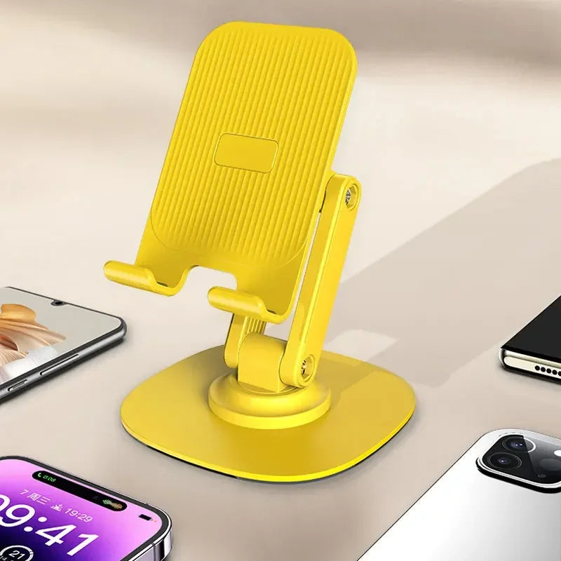 Rotating phone stand foldable desktop TV show lazy person tablet phone support stand - V.I.P Digital Presence