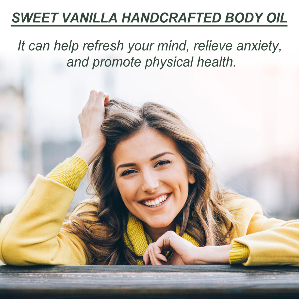 Aceite corporal artesanal de vainilla dulce, repara la barrera cutánea y alivia la sequedad, el picor y el enrojecimiento. Aceite esencial hidratante y humectante.