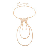 Metal Wind Su Chain, Punk Arm Ring, Exaggerated Women's Open Butterfly Arm Bracelet - V.I.P Digital Presence