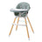 Adjustable height and height children's dining chairs for easy cleaning and multifunctional baby dining tables and chairs - V.I.P Digital Presence