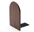 Solid beech wood book end natural wood walnut bookend home storage bookshelf decor bookstop natural wood crafts - V.I.P Digital Presence