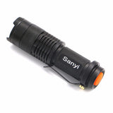 6PCS/Set Mini Flashlight Waterproof LED light Zoomable Torch AA 14500 battery  Torch Lamp - V.I.P Digital Presence