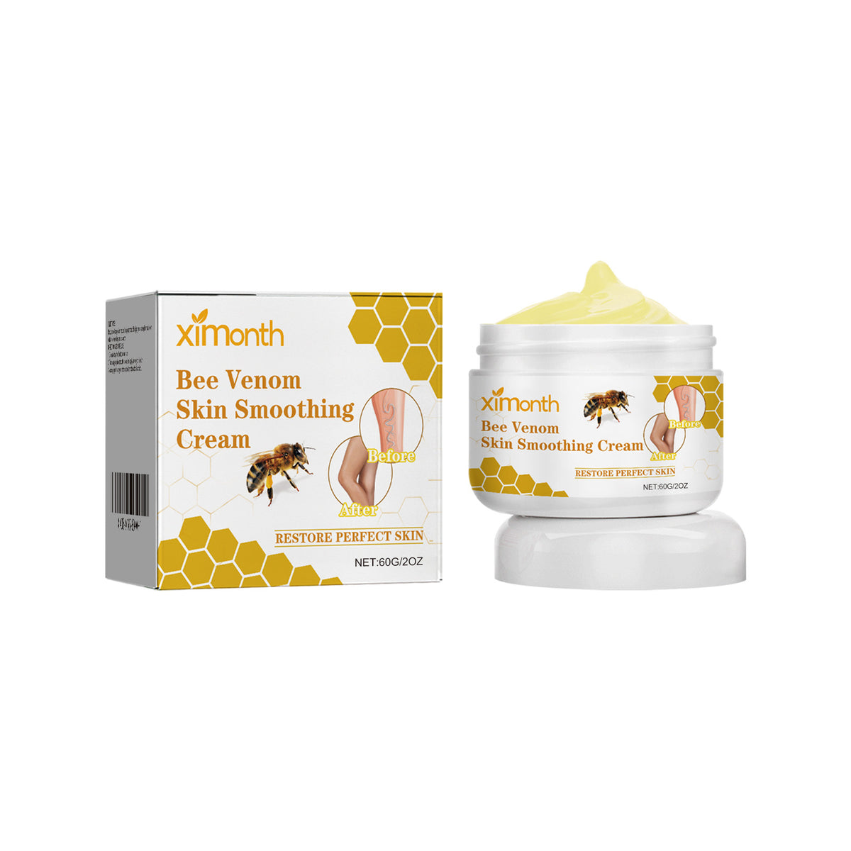 Bee Venom Leg Care Cream Relieves Leg Discomfort, Pamper And Moisturize Skin Body Care Cream - V.I.P Digital Presence