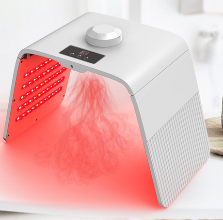 Household beauty rejuvenation spectrometer LED7 color light spray foldable photon rejuvenation instrument - V.I.P Digital Presence