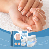 Instrumento para reparar uñas. Repara suavemente las uñas dañadas en el borde de los dedos. Mantenimiento de manicura, limpieza y pulido. Cuidado de la superficie de las uñas.