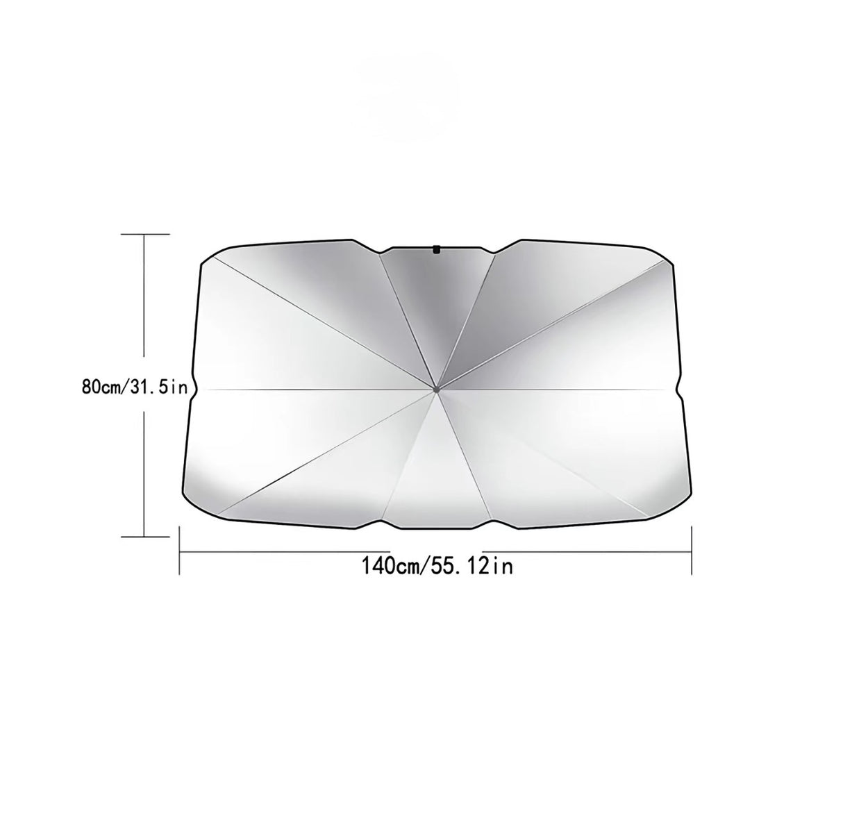 CoolShade Windshield Sunshade