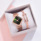 Women Square Watch Luxury Ladies Quartz Magnet Buckle Gradient Color Watches Relogio Feminino For Gift Clock - V.I.P Digital Presence