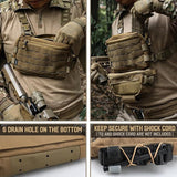 Tactical/outdoor gear: 1000D Airsoft bag, Molle vest, chest bag, camping pack, EDC hunting/hiking kit. - V.I.P Digital Presence