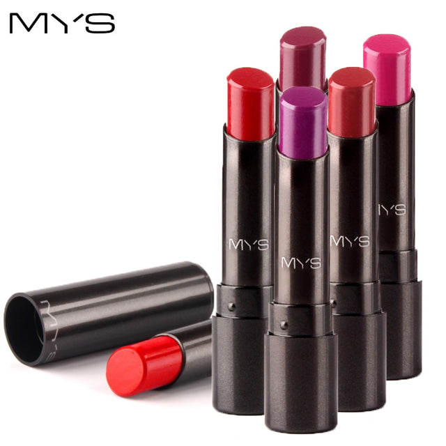 MYS Brand Beauty Matte Lipstick Long Lasting Tint Lips Cosmetics Lipgloss Maquiagem Makeup Red Batom - V.I.P Digital Presence
