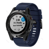 Correa de silicona de liberación rápida FIFATA para Garmin Fenix ​​6, 6S, 6X, 5X, 5, 5S, 3, 3HR, Forerunner 935 y 945.