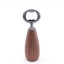 Bottle opener bottle opener beer beverage soda black walnut solid wood handle home personality creative bottle opener artifact - V.I.P Digital Presence