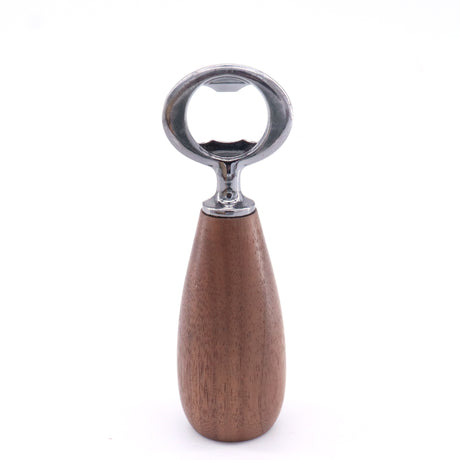 Bottle opener bottle opener beer beverage soda black walnut solid wood handle home personality creative bottle opener artifact - V.I.P Digital Presence