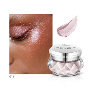 Pudaier Jelly Gel Face Highlighter Body Highlighter Mermaid Eyeshadow - V.I.P Digital Presence
