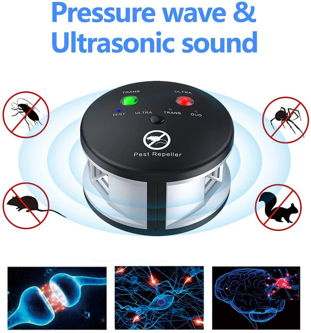 Ultrasonic Mice Mouse Repeller Ultrasonic Electronic Pest Control Rodent Rat Mouse Repeller Rodent Control Household Pest Garden - V.I.P Digital Presence