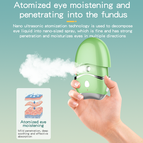 Nano spray eye moisturizer soothes dry eyes beautiful eyes hydrating portable eye protector eye atomizer - V.I.P Digital Presence