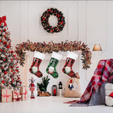 Christmas Decoration Faceless Doll 3D Christmas Socks Christmas Pendant Large Gift Bag - V.I.P Digital Presence