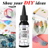 Uv Resin Glue Flower Acrylic Ceramic Adhesive Uv Manual Diy Curing Adhesive - V.I.P Digital Presence
