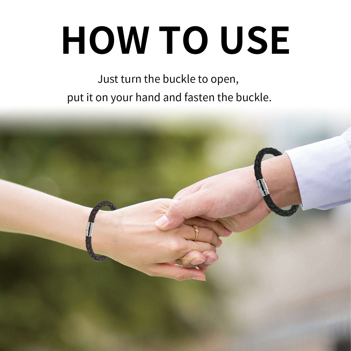 Couple Bracelet, Pu Leather Rope Woven Men's And Women's Style Personality Simple Style Couple Bracelet Fashion Accessories - V.I.P Digital Presence