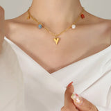 Titanium Steel Heart Pendant Necklace - V.I.P Digital Presence